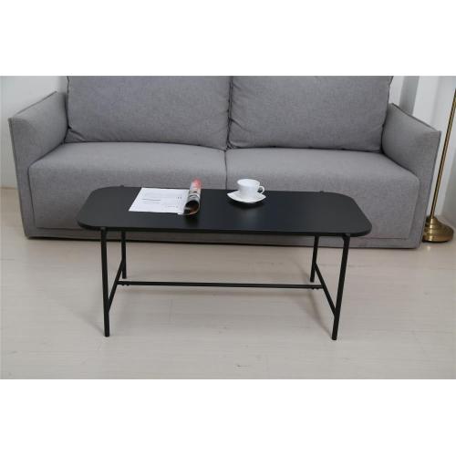 Table basse noire pour bureau ou salon