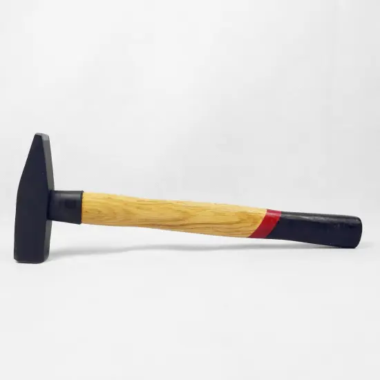 Carbon Steel Double Colors Wood Handle Machinist Hammer in Hand Tools (XL0107)