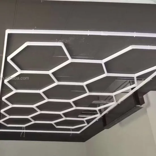 Hexagonal Retro Wall Lamp: LED Stage Light for DJ Effects