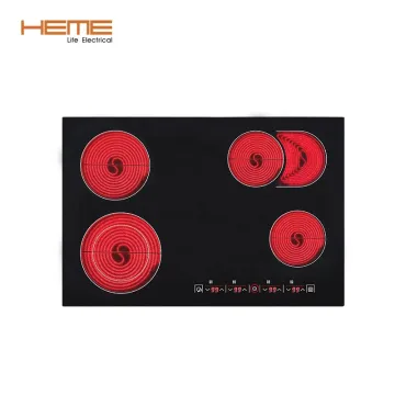 OEM ODM 4 Burner Built-in Ceramic Cooktop for Household Cooking Appliances