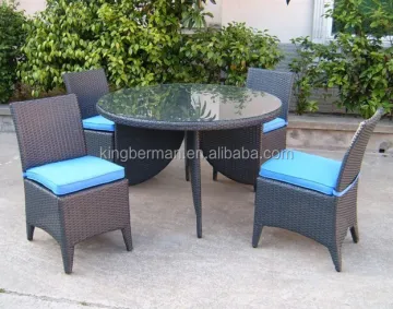 Alibaba Cheap Outdoor Furniture Supplier: Wicker Tables and Chairs for Restaurants