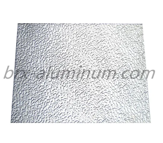 Anodized Orange Peel Patterned Aluminum Plate