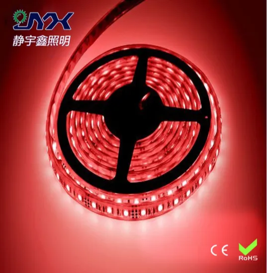 High Quality 300leds 14.4w per meter 12v IP65 led underwater lighting single pcb smd 5050 led Flexible strip light