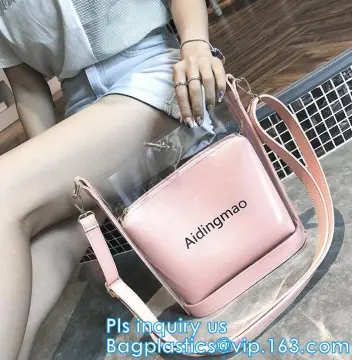 Fashion Women handbag Transparent PVC Clear Beach single shoulder bag,woman handbag, PVC handbag ladies women tote bag