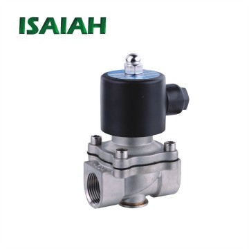 Pneumatic 2 Way 2 Position 3/4\" Thread Direct Drive Stainless Steel Water Solenoid Valve 24V/220V