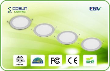 11mm Energy Saving Dimmable Led Downlights With 125 Degree Beam Angle , 6watt 50hz - 60hz