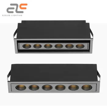 EZELED High Quality IP20 COB Slim Commercial LED Downlight