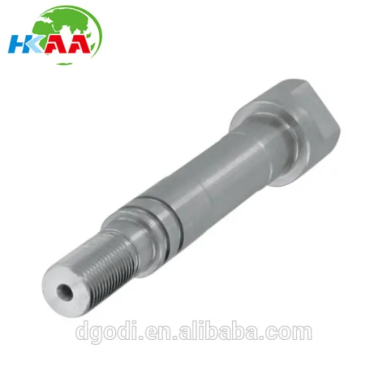 Customized cnc machining stainless steel pump shaft for engine system parts
