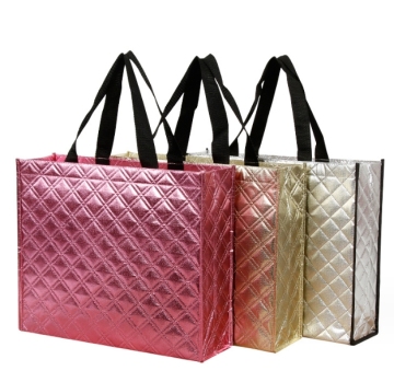 exquisite design color rich non-woven tote bag