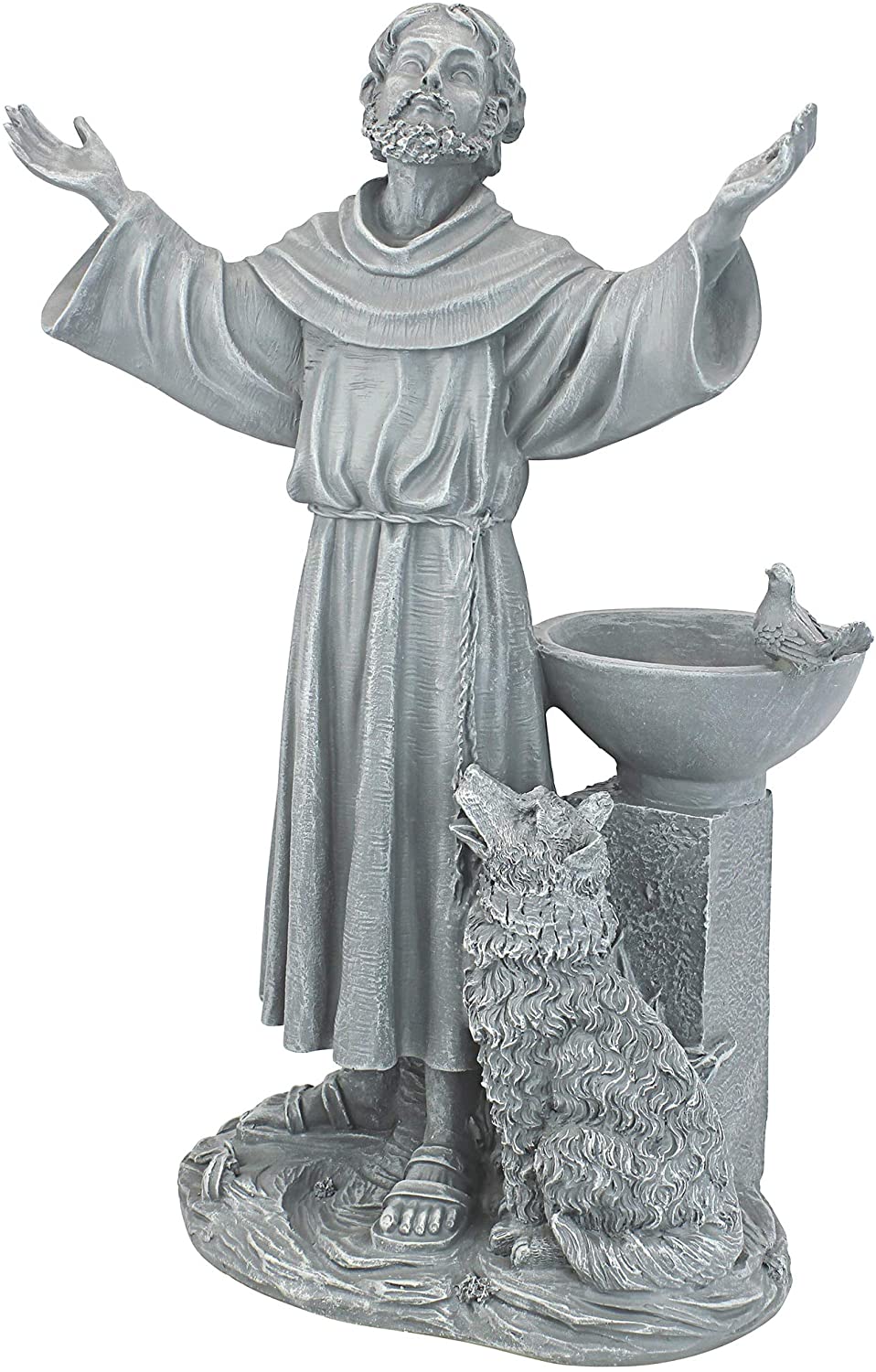 St. Francis' Blessing Religious Garden Sculpture