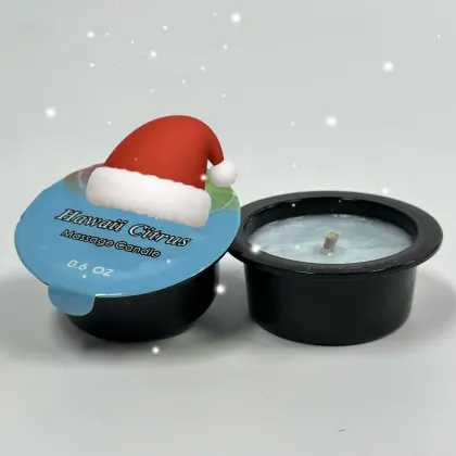 Essential oil skin care muscle relaxation massage candle