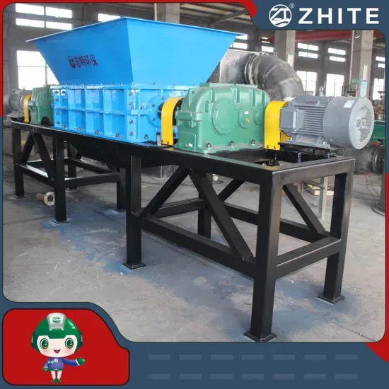 Plastic Film Shredder Machine for Tyre, Scrap Metal, Mattress, and Solid Waste