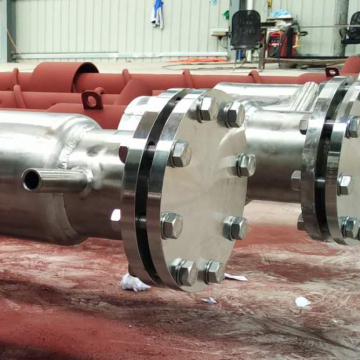 Ni201 UNS N02201 Ni-Double Pipe Heat Exchanger