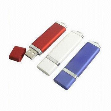 Promotional USB Flash Drives with 64MB to 32GB Memory Capacity, Customized Logos Available