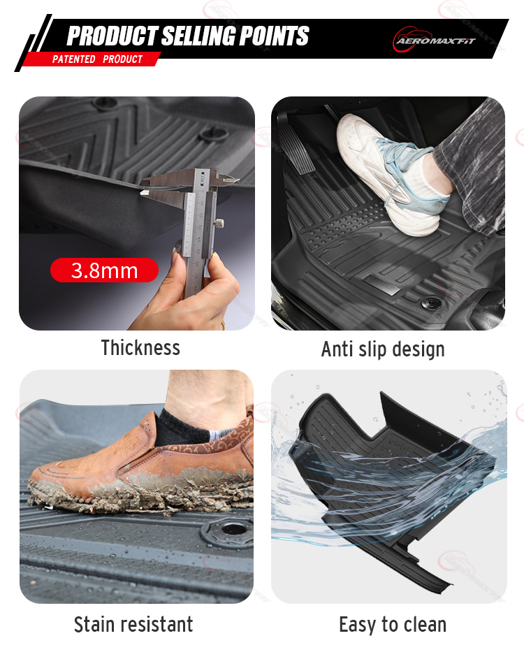 2020- KIA Sorento TPE floor mats_05