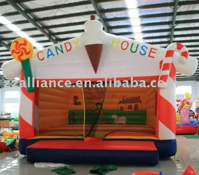 candy house inflatable toddler