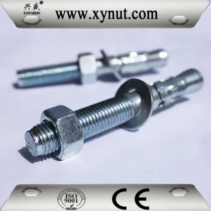 China made torque controlled expansion m20 anchor bolts/ wedge anchor