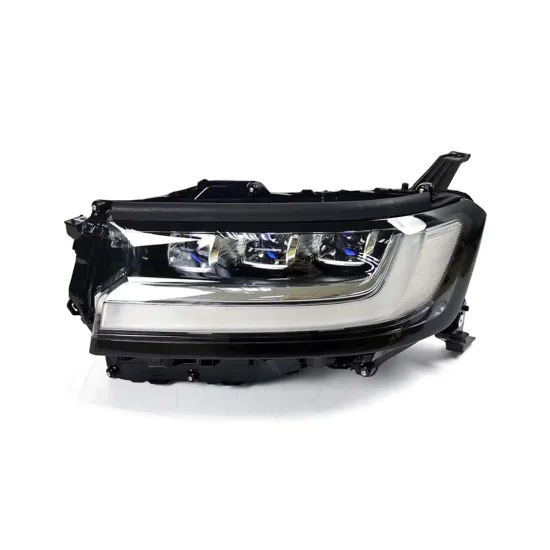 Black Front Bumper Grille Body Kit for Land Cruiser 300 (2022) - Low to High Headlights and Taillights