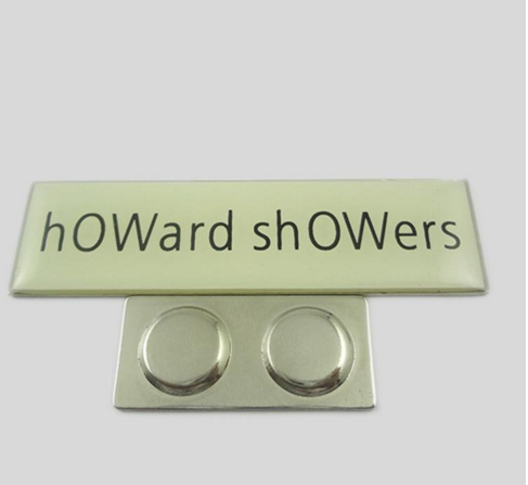 Zinc Alloy Disu Nameplate