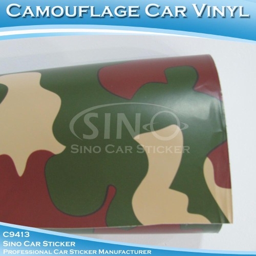 High Definition Car Body Forest Camouflage Sticker