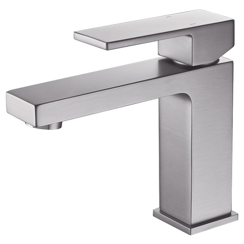 Matte Black Single Hole Bathroom Faucet