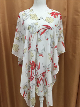 summer outdoor silk scarf