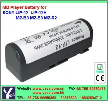 Camcorder battery apply to SONY MZ-R30 MZ-R4ST
