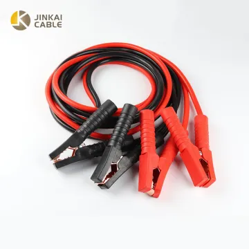 Professional Grade 2 Gauge 20ft Heavy Duty Jumper Cables for Automotive Battery Starts and Boosts