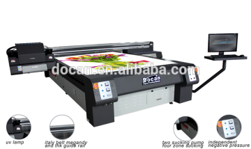 China famous docan inkjet uv printer/ shanghai flatbed uv printer with latest price