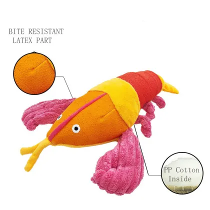 Plush Lobster Cat & Dog Toy
