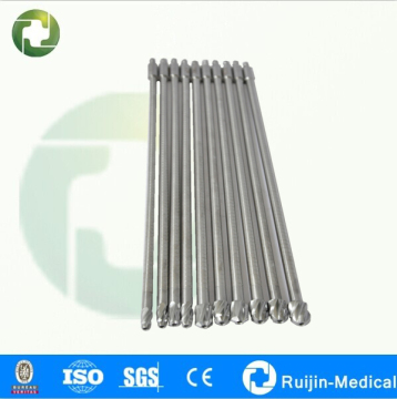Orthopedic Stainless Flexible Reamers Can Connect with Cannulated Drills or Acetabulum Drills for Hip Replacement (RJ0003)