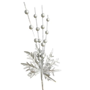 Shiny Gold Silver Christmas Tree Decorations: Fruit, Branch, Pistachio Balls & Onion Powder