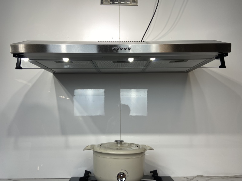 High Quality 60/90cm Stainless Steel Touch Control Cooker Hood Kitchen Slim Under Cabinet Range Hood Exhaust Hood