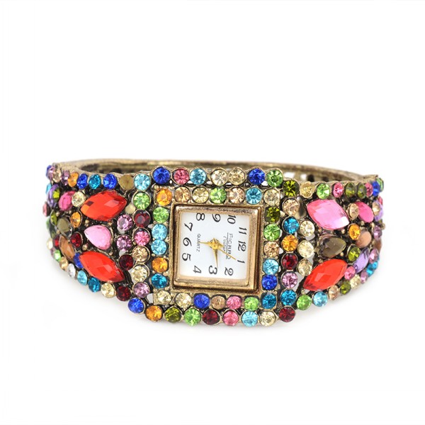 Metal Bangle Watch-3755 (2)