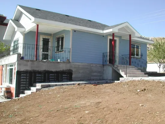 Light Gauge Metal Stud Framing House