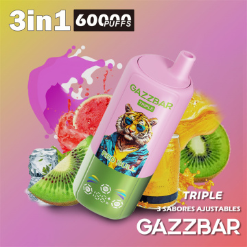 Gazzbar Triple 60000 Puffs Disposable Vape Germany Wholesale