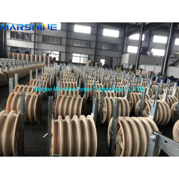 Gegalvaniseerd nylon Sheave Aerial Cable Pulley Block