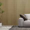 Decoration Wall Panel ​Akupanel Wall Soundproofing Slat Wooden Fiber Acoustic Panels Manufactory