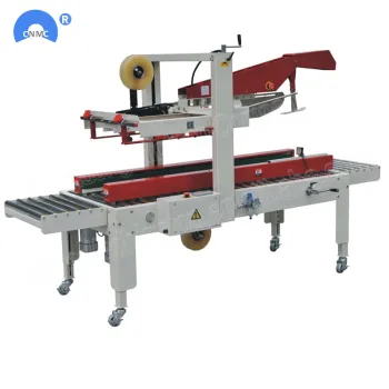 Carton Box Sealing Taping Machine With Flaps