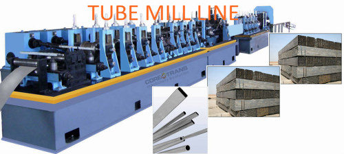 5mm steel tube en 10210 rectangular steel tube mill