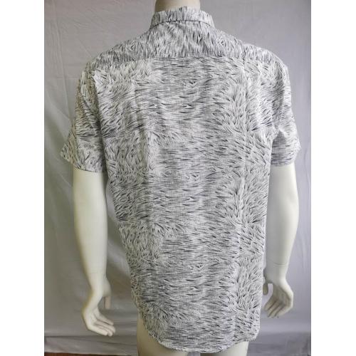 Men's Woven Printed Short Sleeve Shirt