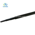 High modulus pultrusion 100% carbon fiber telescopic tubes