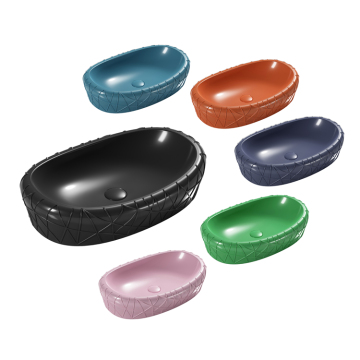 High-Quality Cheap Matt Color Ceramic Bathroom Vessel Sink For Sale
