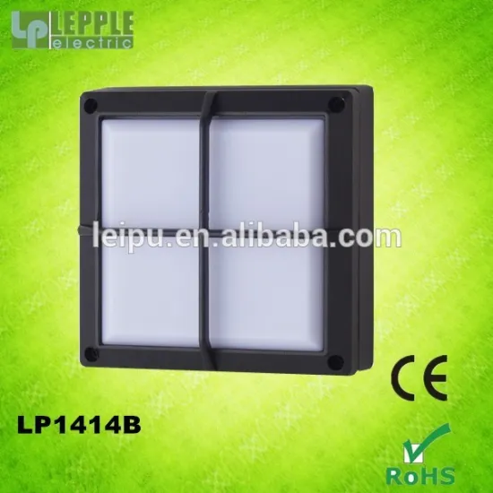 squared aluminium die-casting bulkhead wall lamp