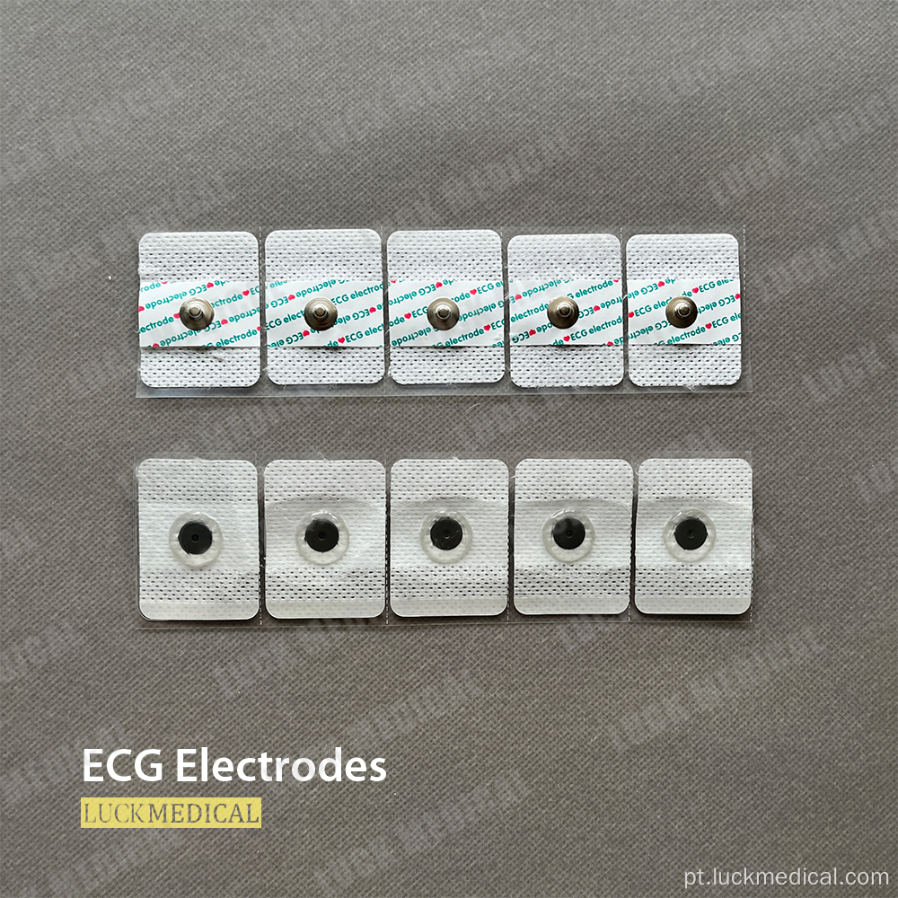 Almofadas de eletrodos de ECG médicos de espuma