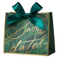 Персонализированная свадебная конфетка подарочная бумажная сумка с луком