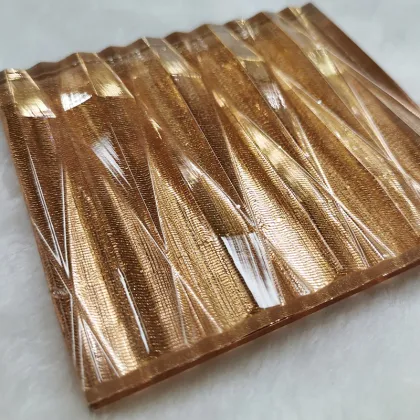 Architectural Decorative Carved Building Glass