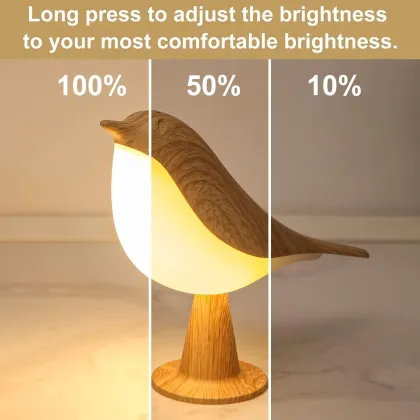 Creative Bird LED Night Light Table