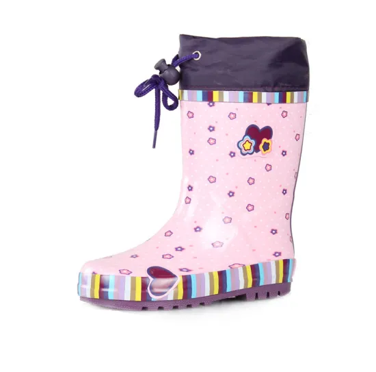 Design Your Own Kids Pink Gumboots at the Gumboots Factory