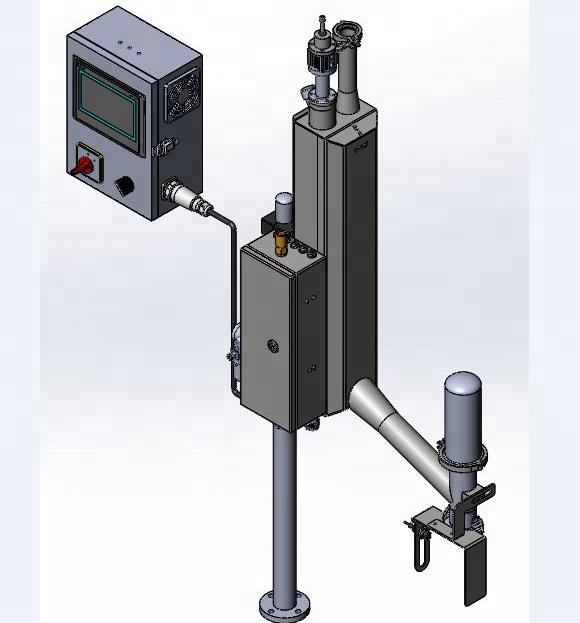 Liquid nitrogen fill machine for cans